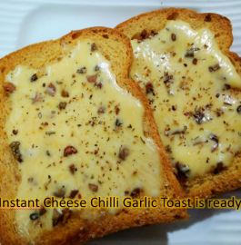 Chilli Cheese Toast with Garlic Recipe