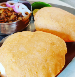 Chole Bhature In Punjabi Style Recipe