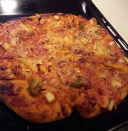 Homemade Vegetable Pizza Recipe