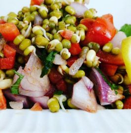 Moong Sprouts Salad Recipe