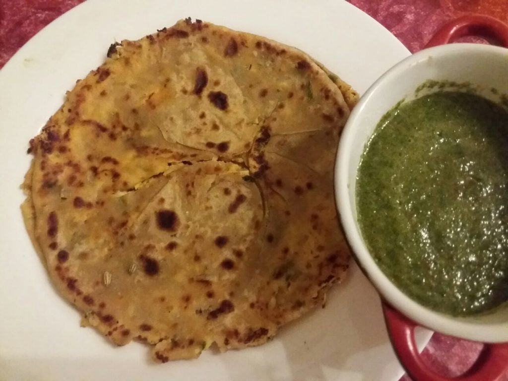 Paneer Paratha Recipe