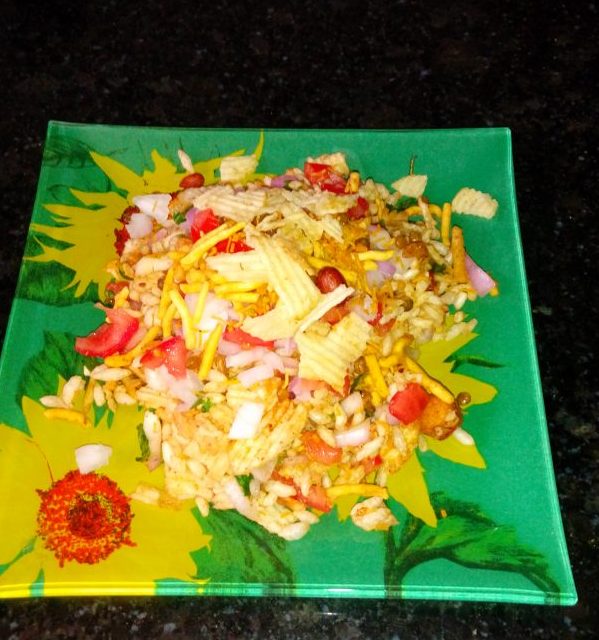 Potato Chips Bhel Recipe