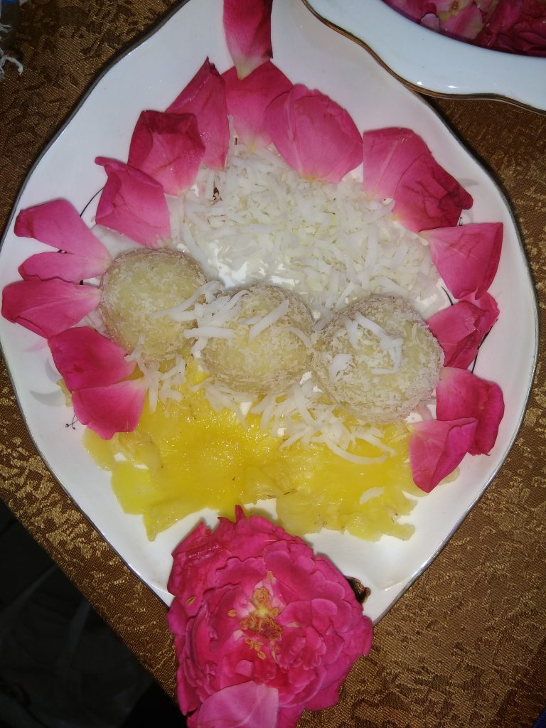 Pina Colada Ladoo Recipe