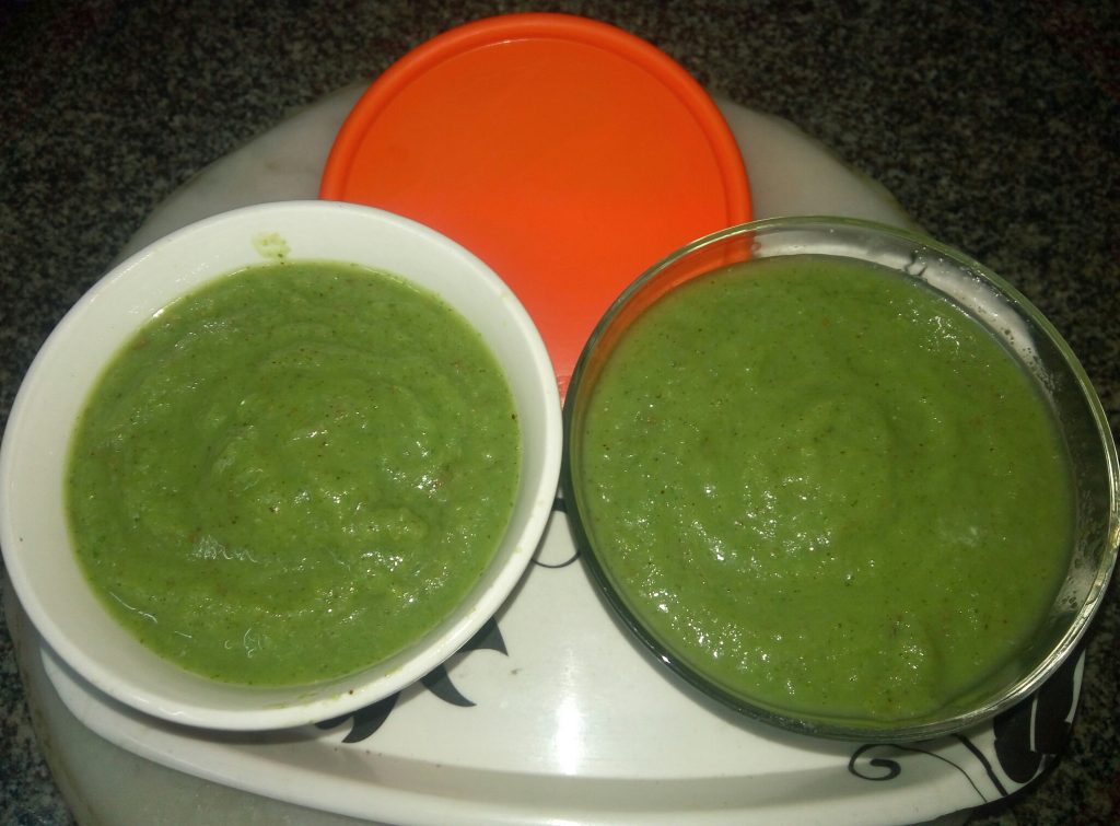 Green Apple - Kiwi - Chillies Minty Chutney Recipe
