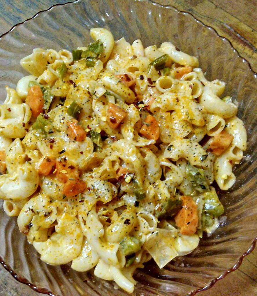 Macaroni In White Sauce Recipe