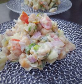 Creamy Chickpea Salad Recipe