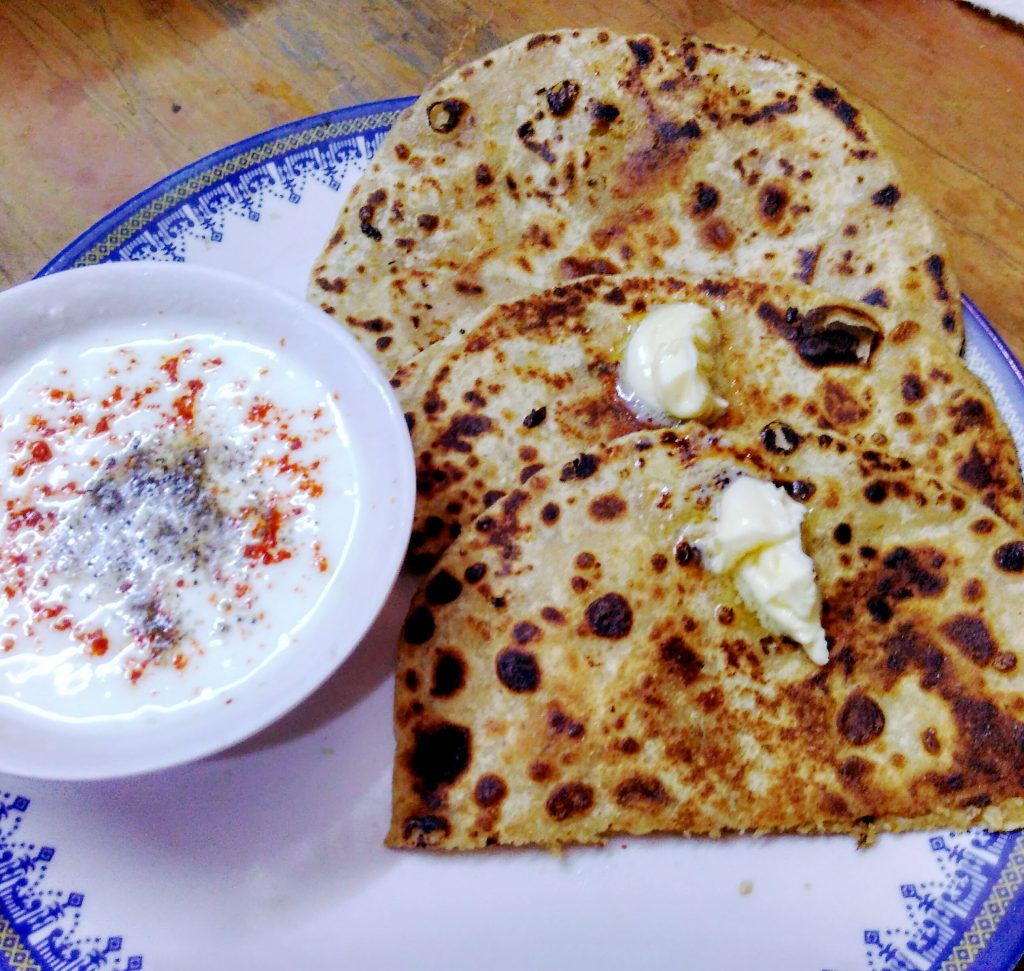 Soya Parathas Recipe