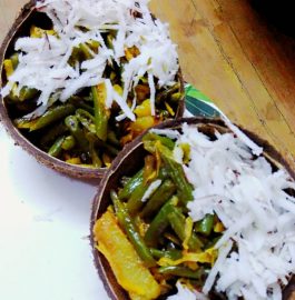 Green Beans Fry With Coconut Recipe