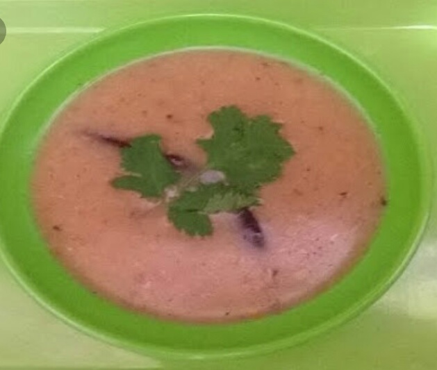 Singhare Ke Atte Ki Kadhi Recipe