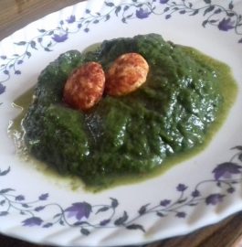 Paneer Pakode In Palak Gravy Recipe