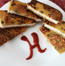 Spinach Bread Toast Recipe