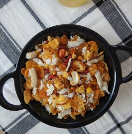 Cornflakes Chivda Recipe