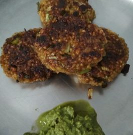 Broken Wheat And Paneer Patties Recipe