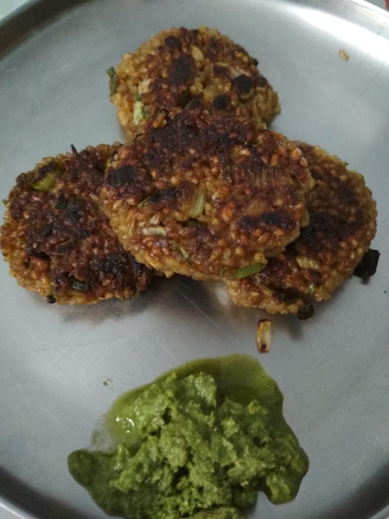 Broken Wheat And Paneer Patties Recipe