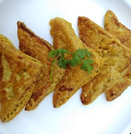 Bread Pakoras (Without Stuffing) Recipe