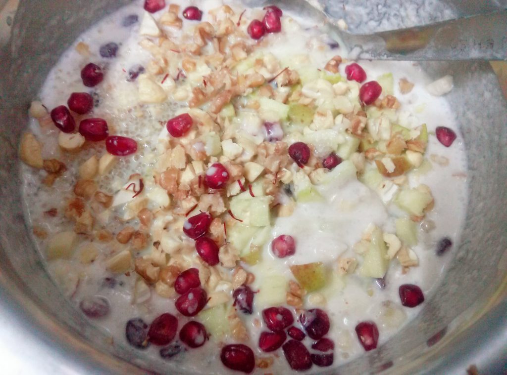 Shahi Fruit Cream Recipe