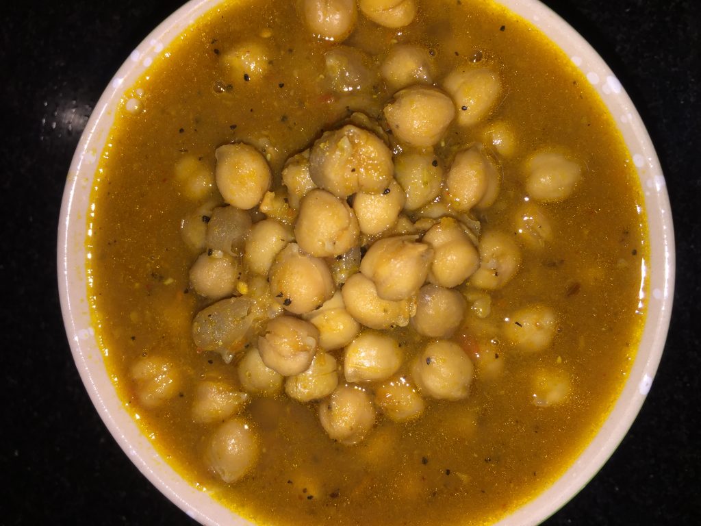 Chickpeas Curry - With A Twist of Tamarind Recipe