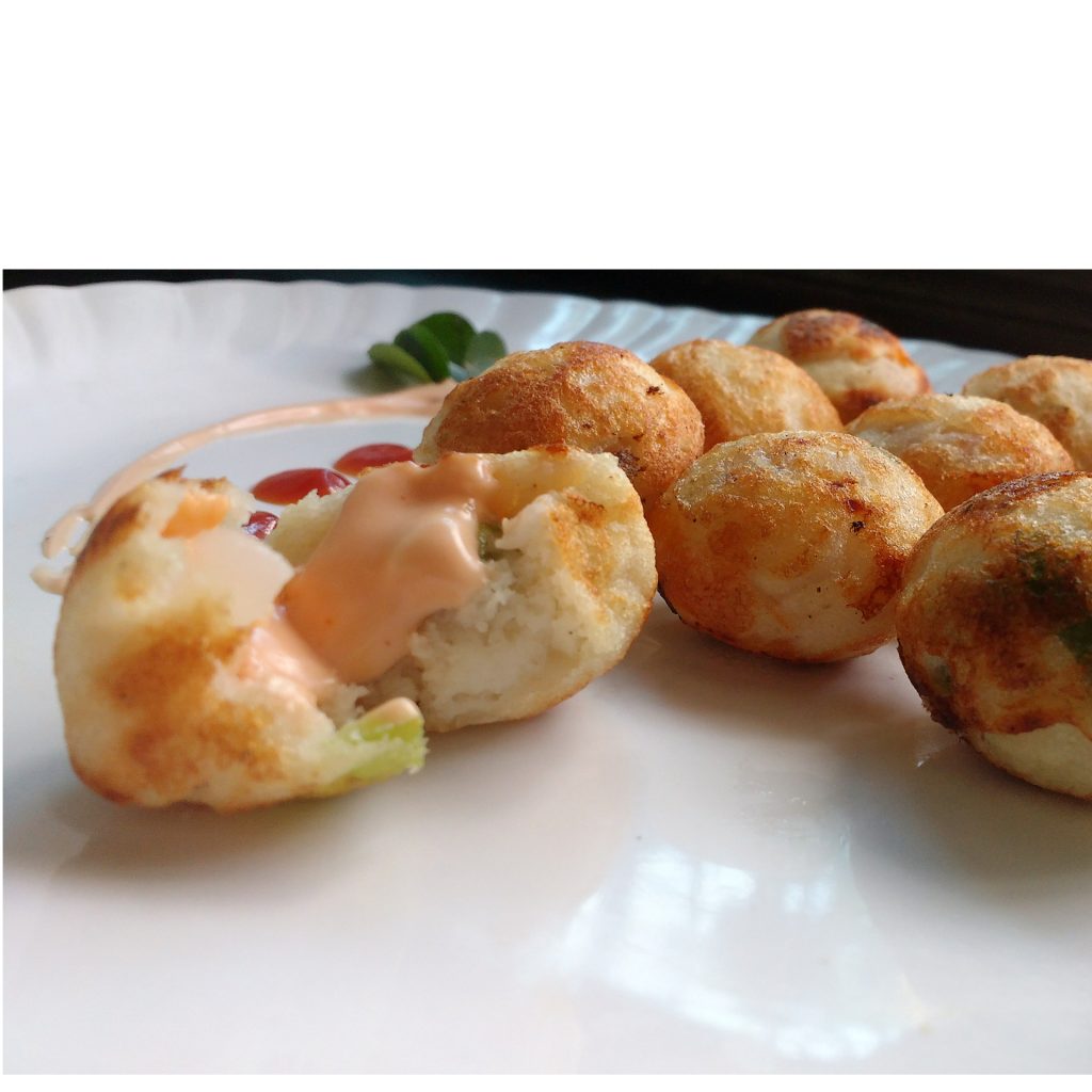 Stuffed Mayonnaise Appe Recipe