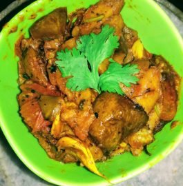 Bihari Aloo Baingan Recipe