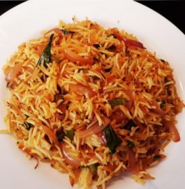 Onion Fried Rice Recipe