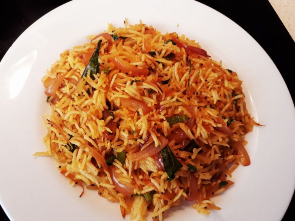 Onion Fried Rice Recipe