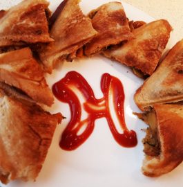 Crispy Samosa Sandwich Recipe