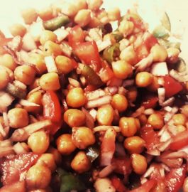 Boiled Chana Chaat Recipe