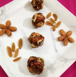 Caramelized Dry Fruit Ladoo Recipe