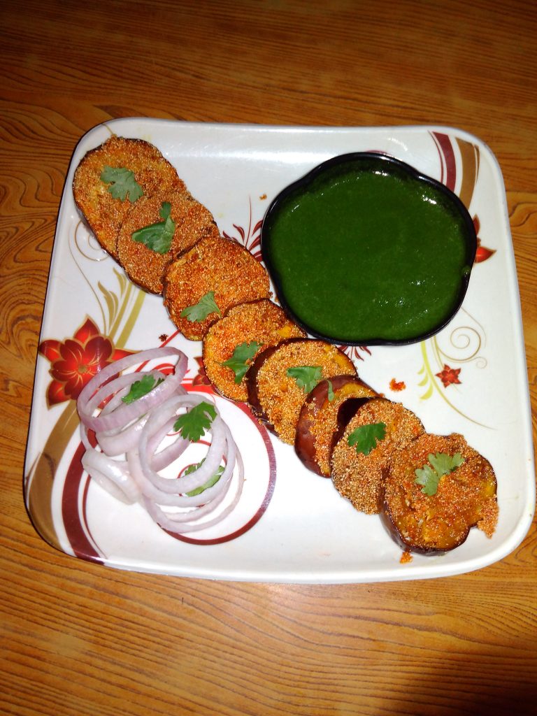 Brinjal Rava Fry Recipe