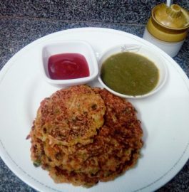 Lauki Oats Hash Browns Recipe