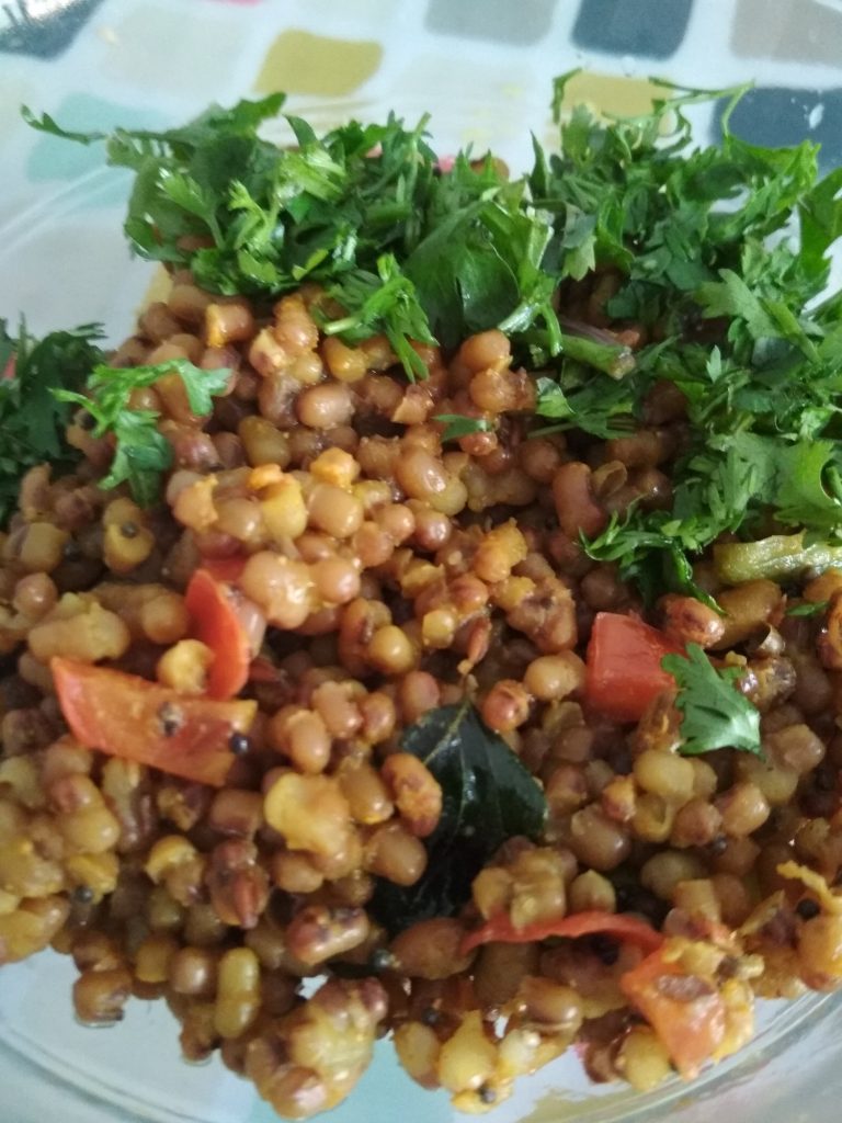 Matki Sabzi Recipe