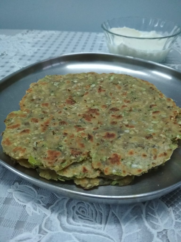 Cabbage Paratha Recipe