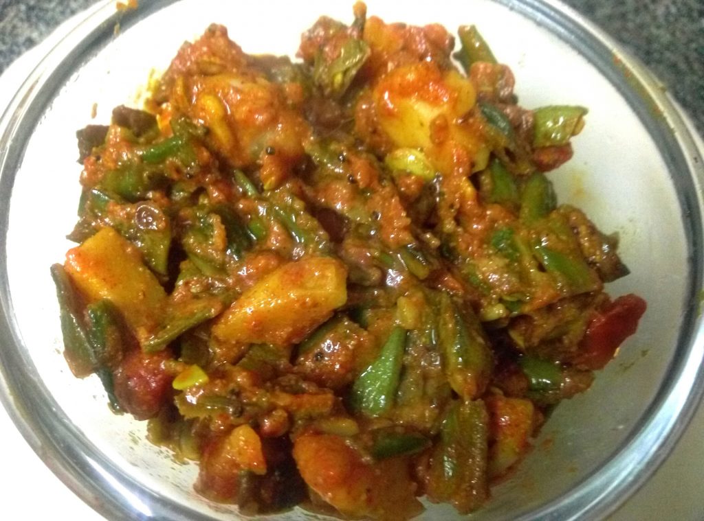 Aalu Semphali Ki Sabzi Recipe