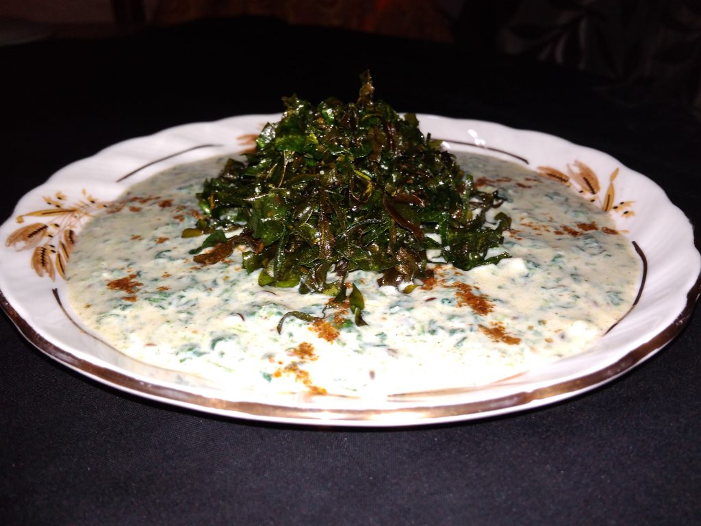 Spinach Raita Recipe