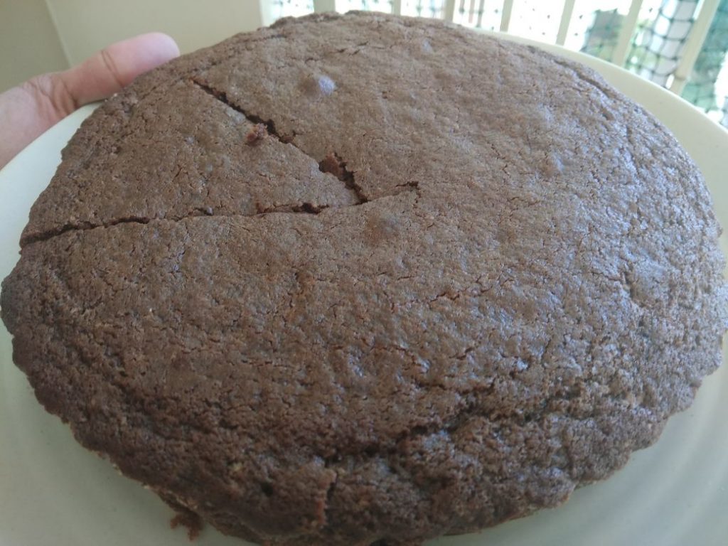 Whole Wheat Eggless Chocolate Cake Recipe