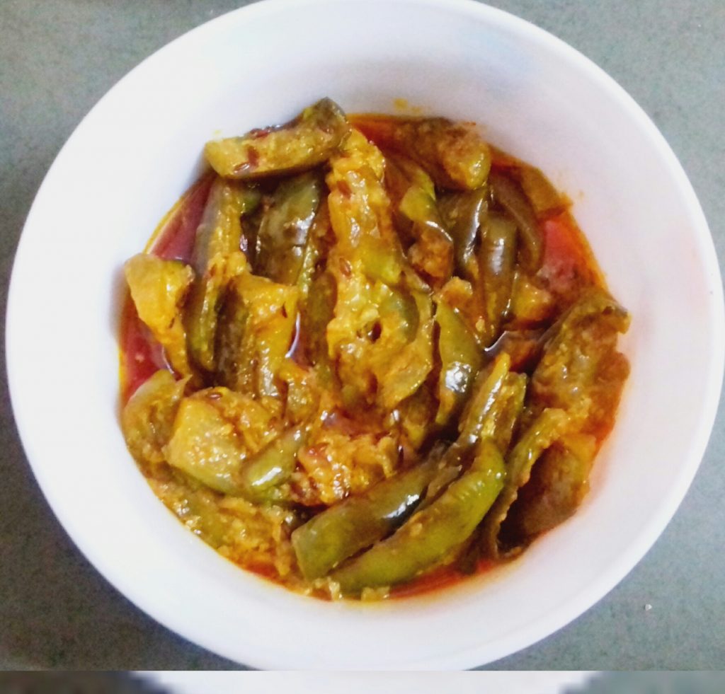 Stir Fried Brinjal Recipe