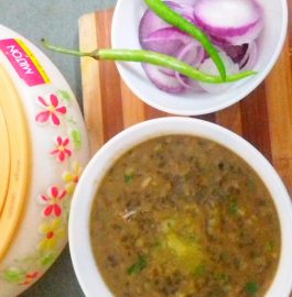 Kali Urad Dal Recipe