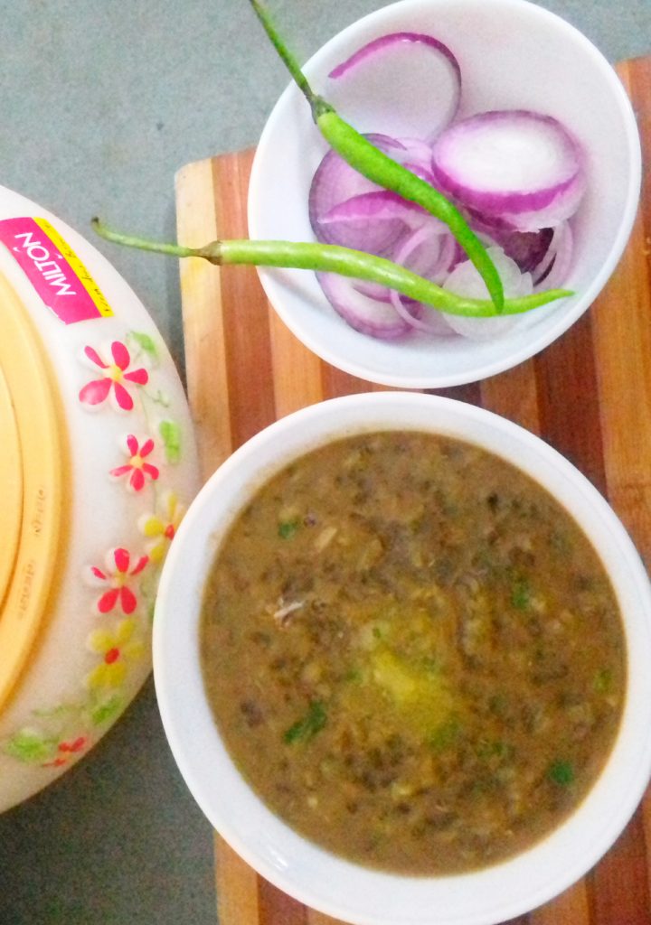 Kali Urad Dal Recipe