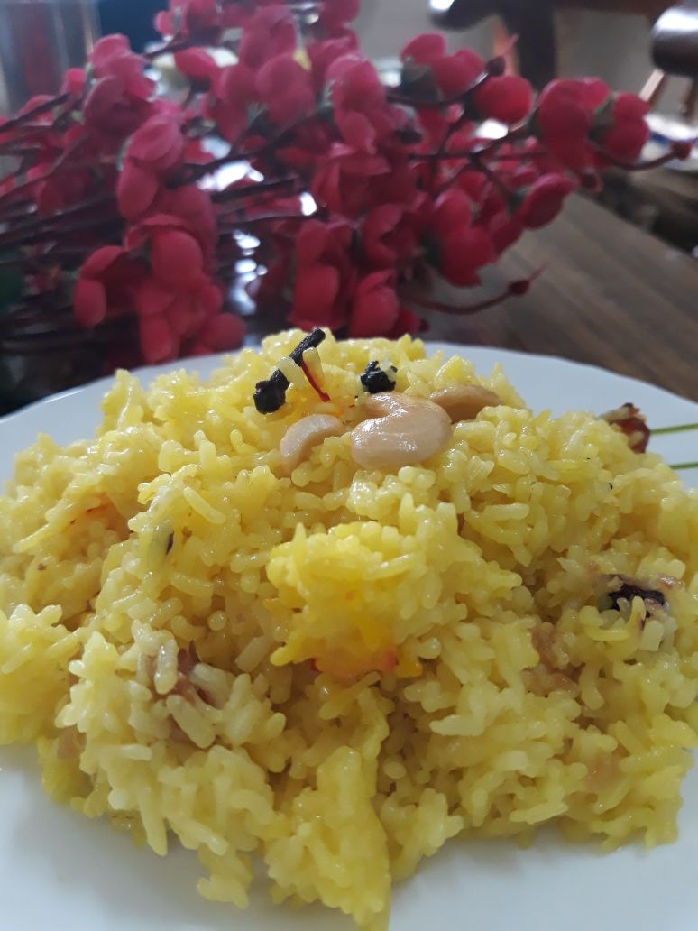 Basanti Pulao Recipe