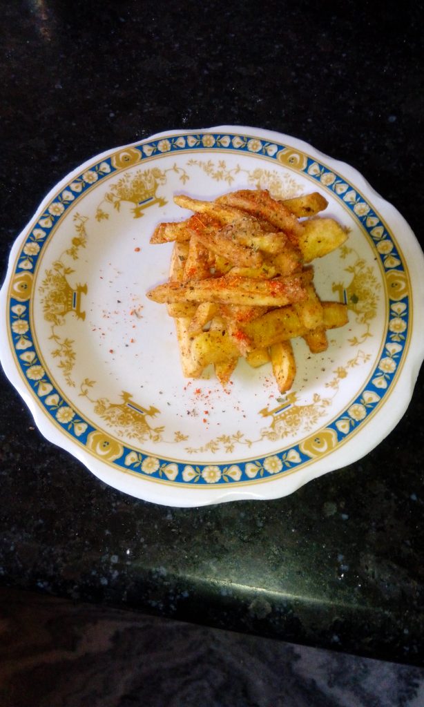 Masala French Fries Recipe