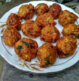 Masoor Daal Cabbage Pakora Recipe