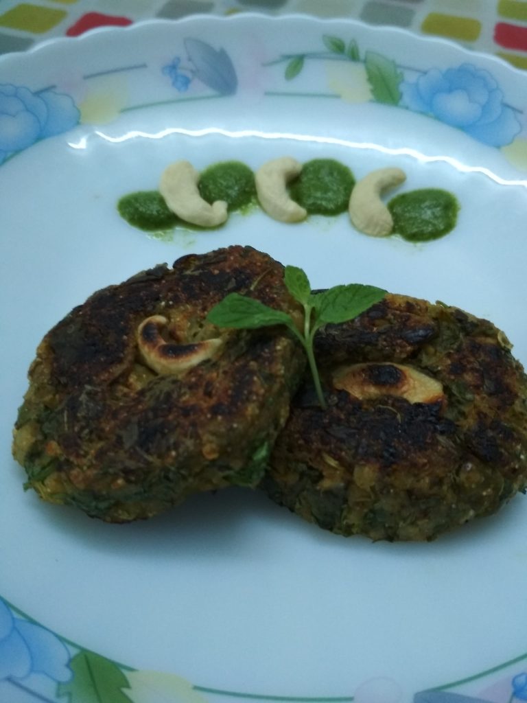 Hara Bhara Kabab with Green Chickpeas Recipe