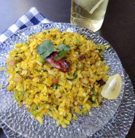 Aloo Matar Poha Recipe