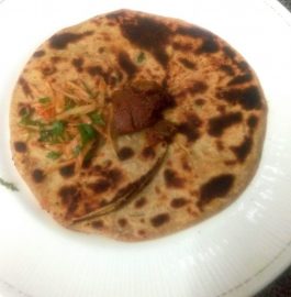 Raw Papaya Paratha Recipe