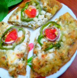 Aloo Paratha Pizza Recipe