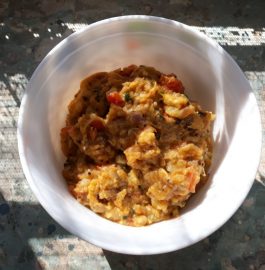 Baingan Tamatar And Aloo Bharta Recipe