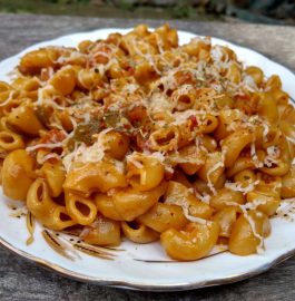 Macaroni Masala In Pressure Cooker Recipe