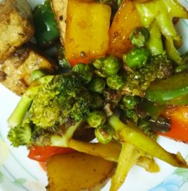 Stir Fried Vegetables With Tofu Recipe
