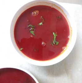 Tomato Beetroot Soup Recipe