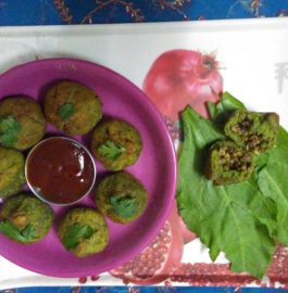 Palak Sprout Potli Recipe